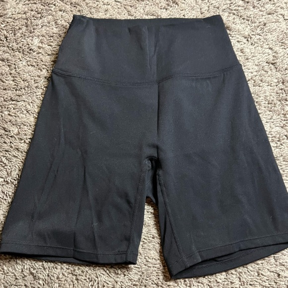 Aoxjox Trinity Workout Biker Shorts 6” • Small • Black - Picture 8 of 9